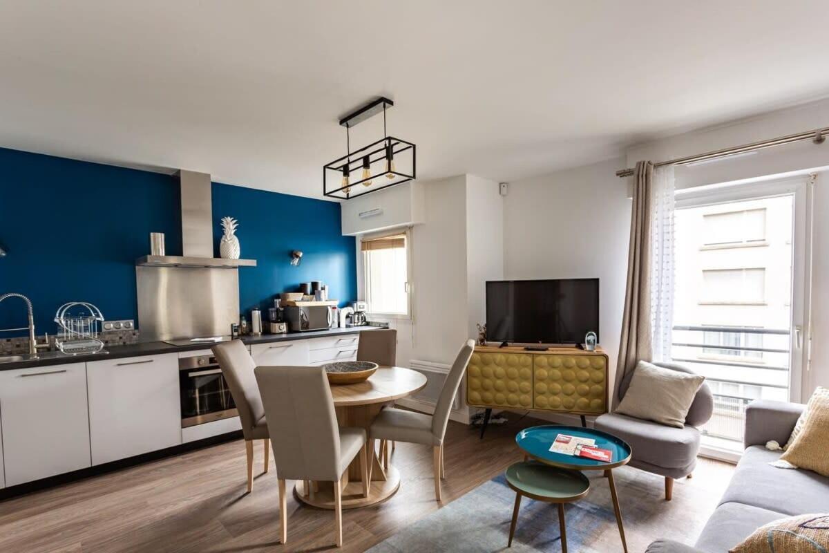 Le Saint Helier -Appartement Cosy Et Calme Parking Rennes Exterior photo