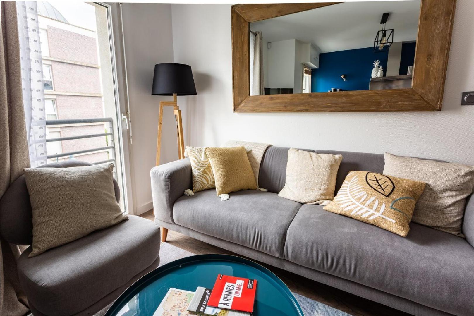 Le Saint Helier -Appartement Cosy Et Calme Parking Rennes Exterior photo